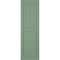 Ekena Millwork True Fit PVC Farmhouse/Flat Panel Combination Fixed Mount Shutters, Track Green, 18W x 32H, PR TFP101FC18X032TG - alternate 9